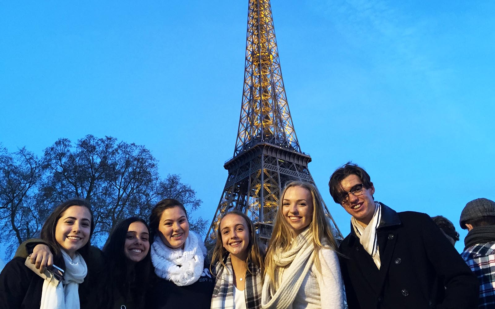 student trip in europe