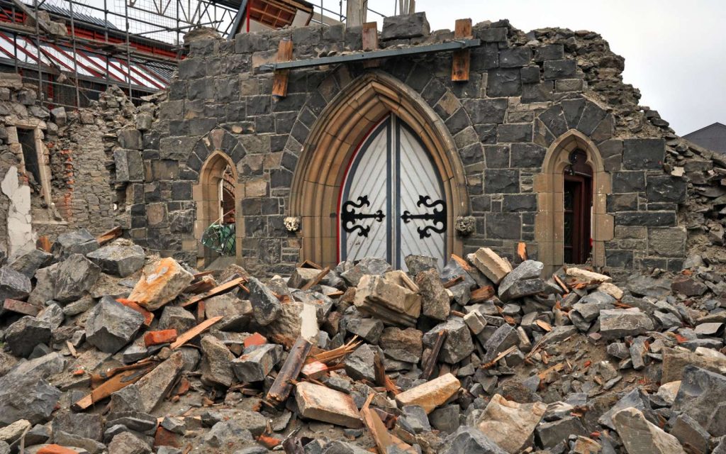 Christchurch after earthquake
