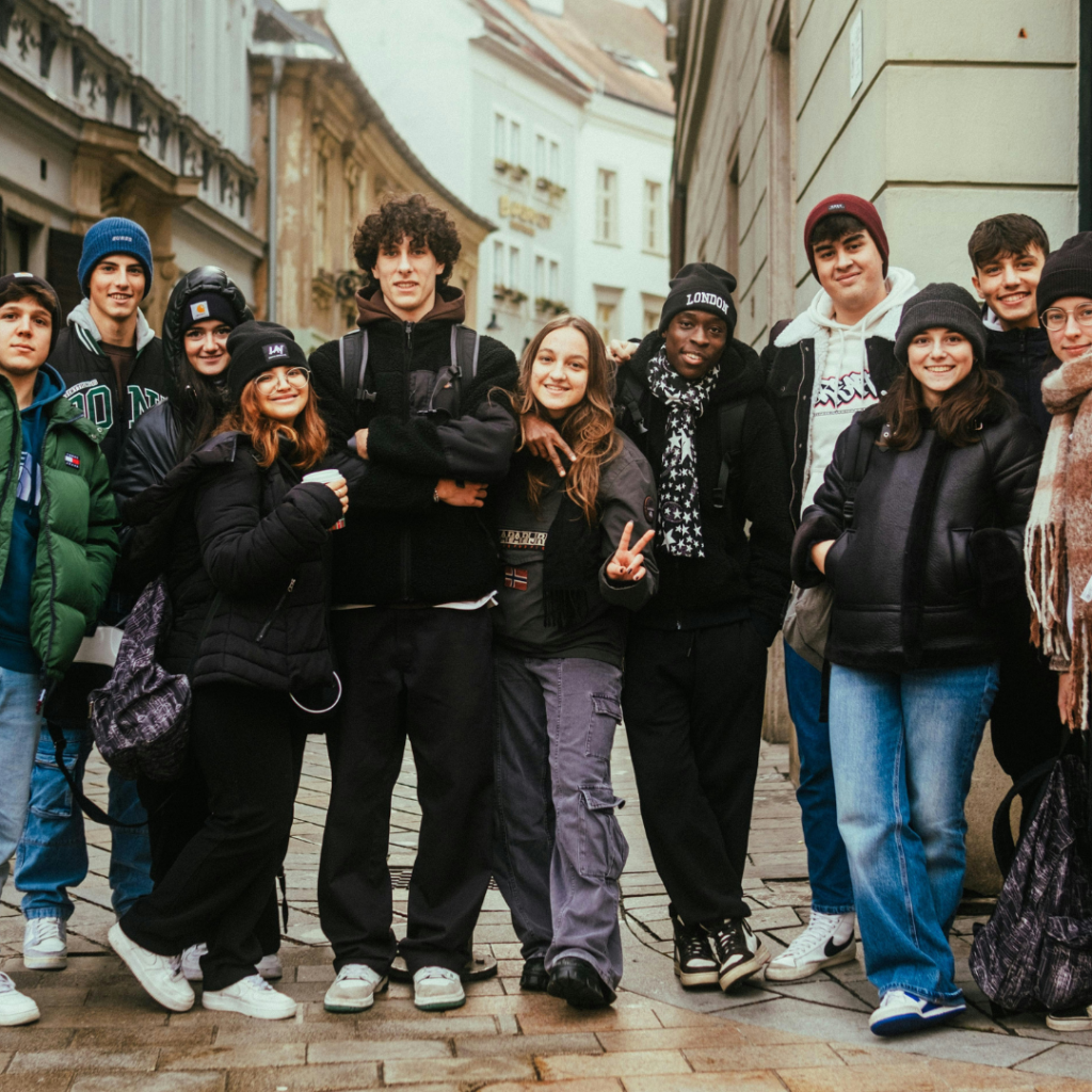 Students in Paris, France.
